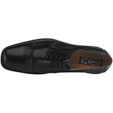 Zapato escolar para joven marca Ledther Negro cod. 6991