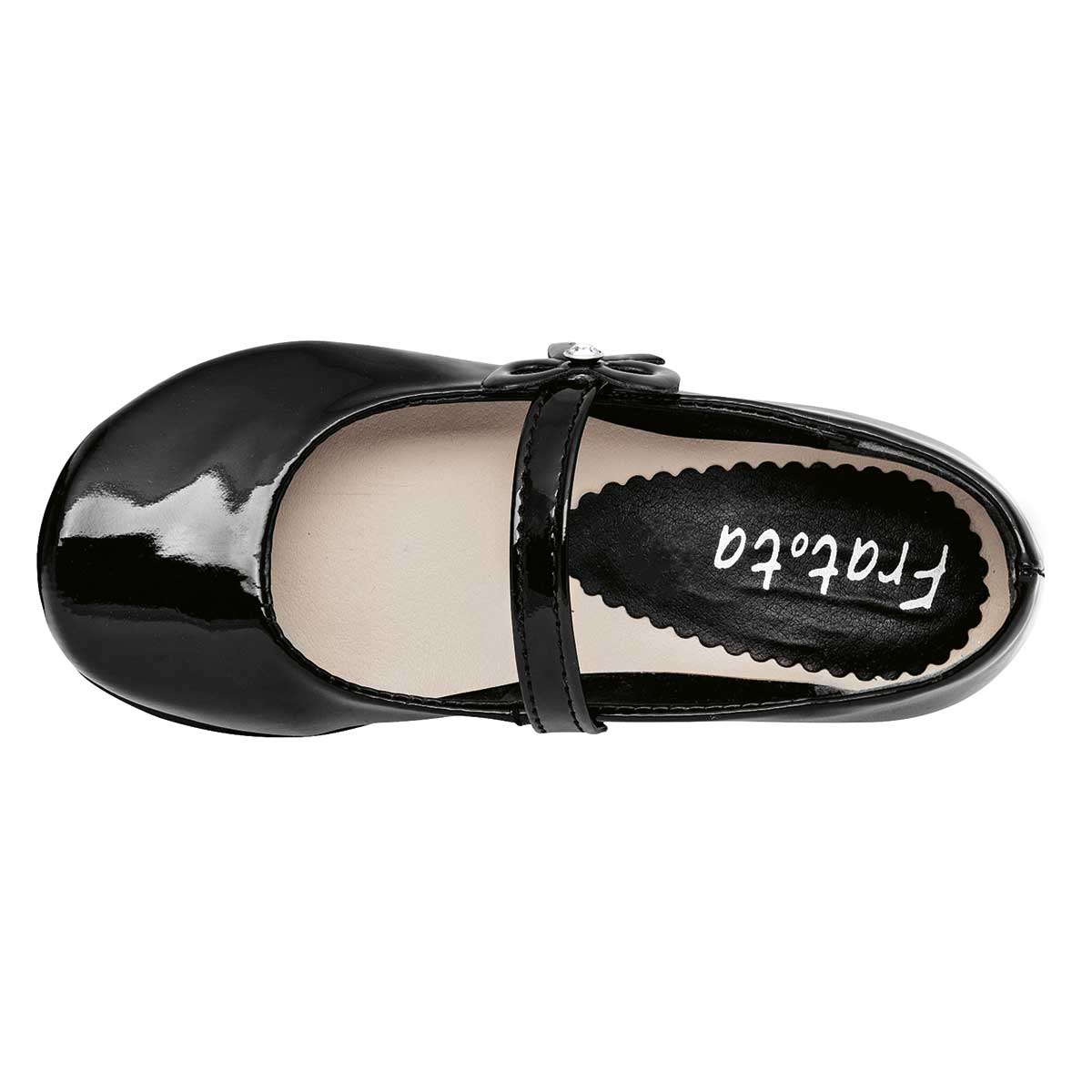 Zapato escolar charol para niña marca Fratta cod. 69944