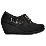 Zapato casual negro para mujer marca Etnia cod. 71302