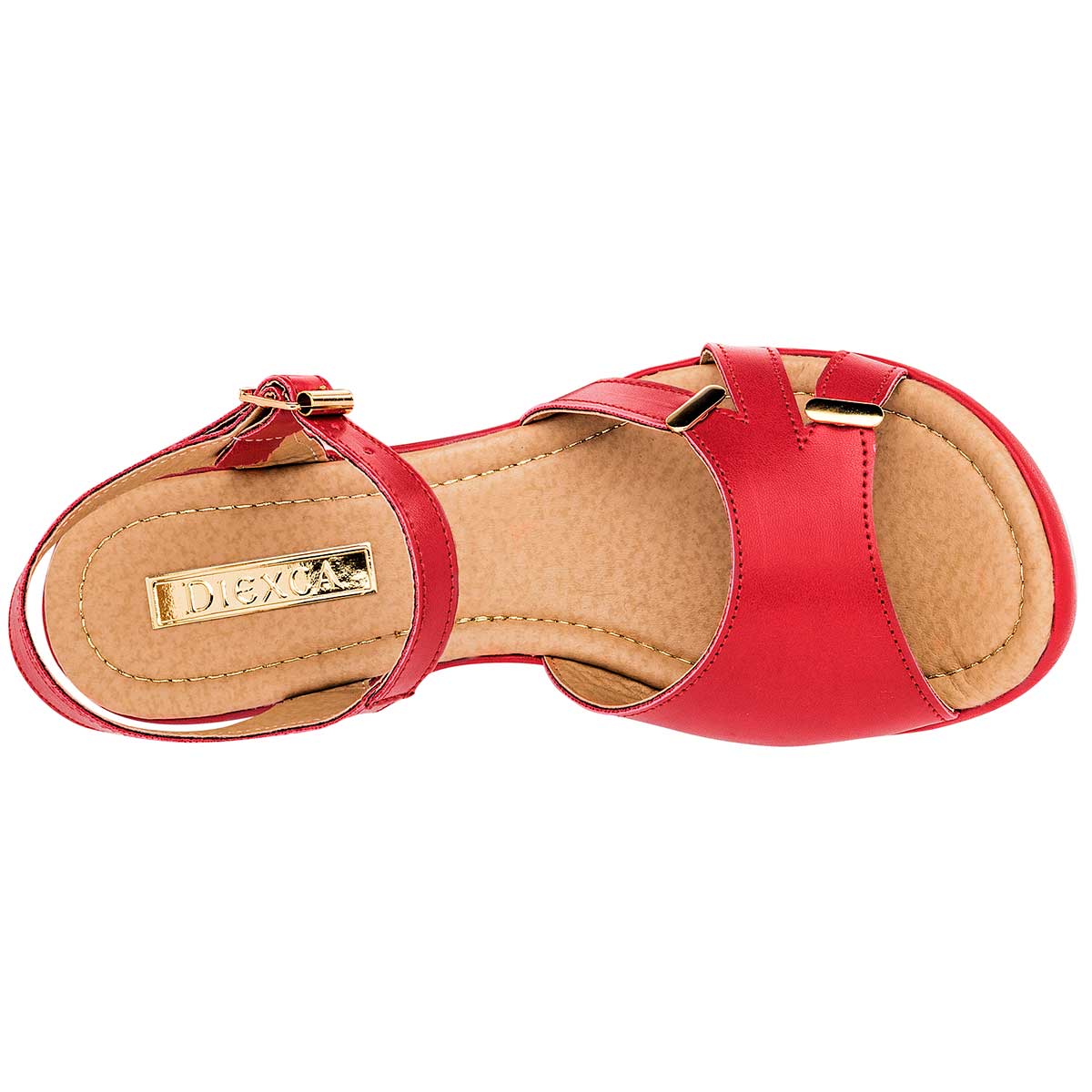 Sandalia para mujer marca Diexca Rojo cod. 75866