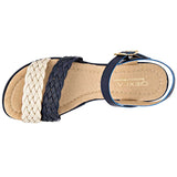 Sandalia para mujer marca Diexca Azul Marino cod. 75867