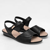 Sandalia para mujer marca Paulie Negro cod. 76353