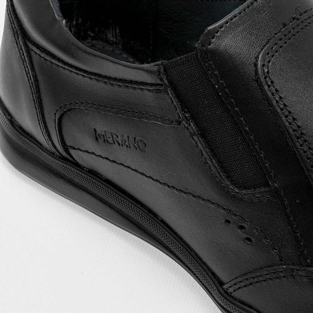 Zapato escolar para joven marca Merano Negro cod. 76954