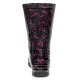 Bota impermeable para mujer marca Elega Negro cod. 77260