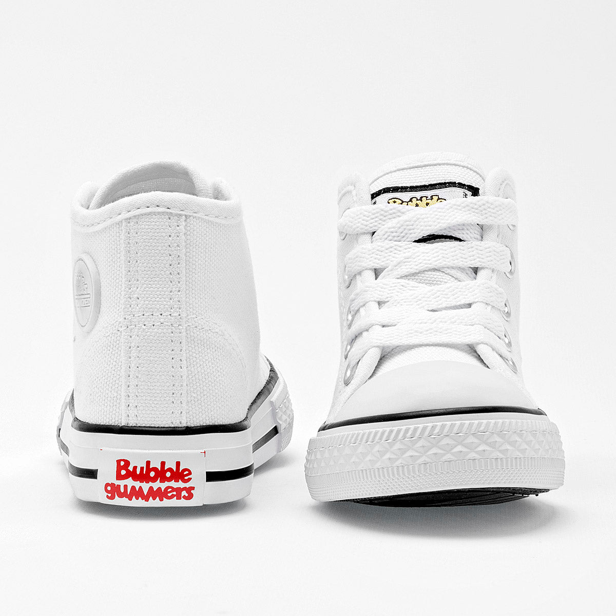 Tenis escolar en color blanco para Niño marca Bubble Gummers cod. 7879