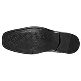 Zapato escolar para joven marca Lugo Conti Negro cod. 79019