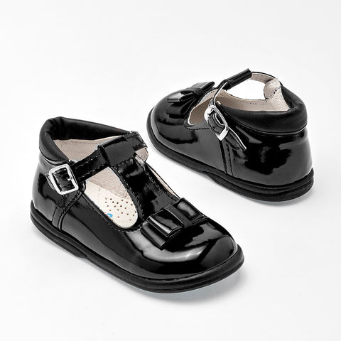 Zapato charol Acertijo para niña preescolar