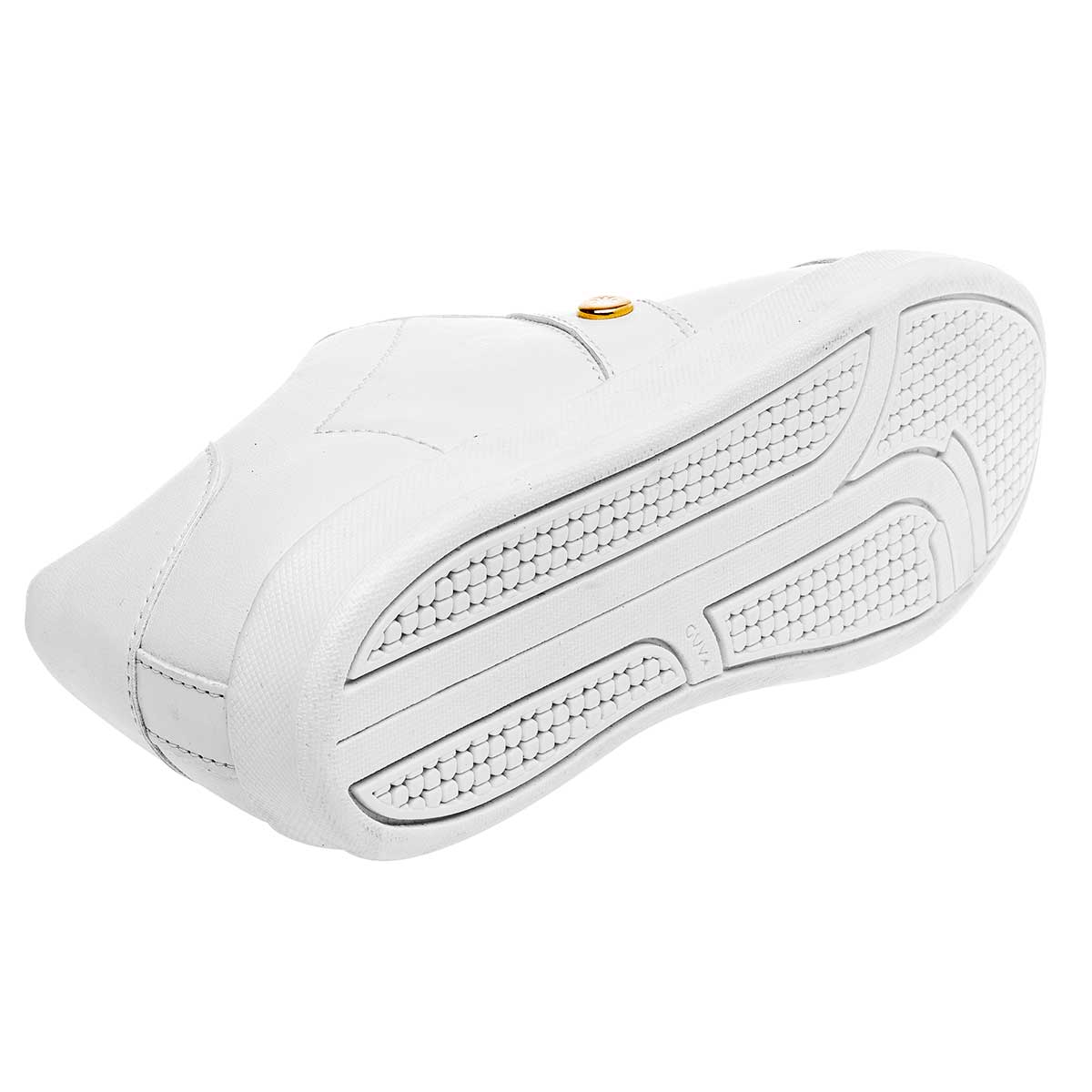 Tenis escolar para joven marca Moramora Blanco cod. 80780