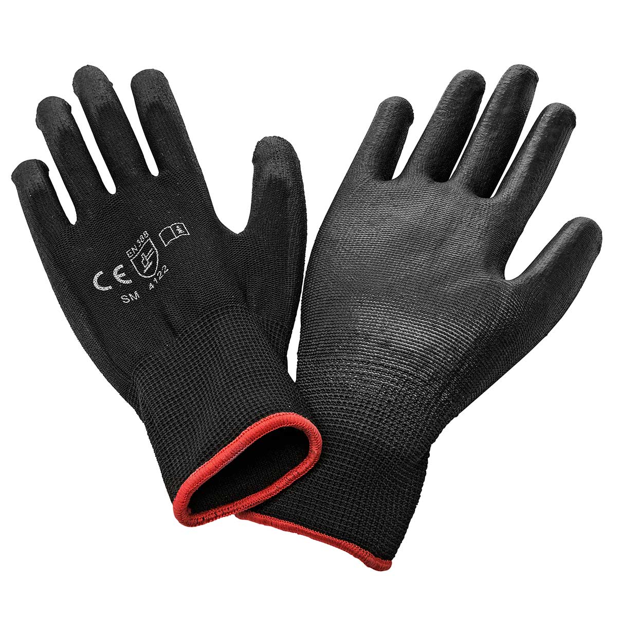 Guantes nitrex para hombre marca Arista Negro cod. 81276