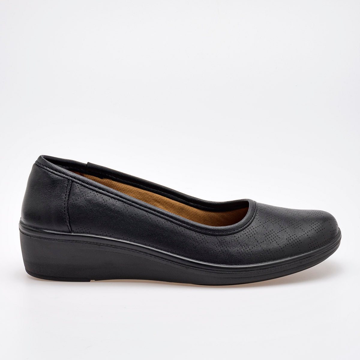 Zapato confort para mujer marca Flexi Negro cod. 83659