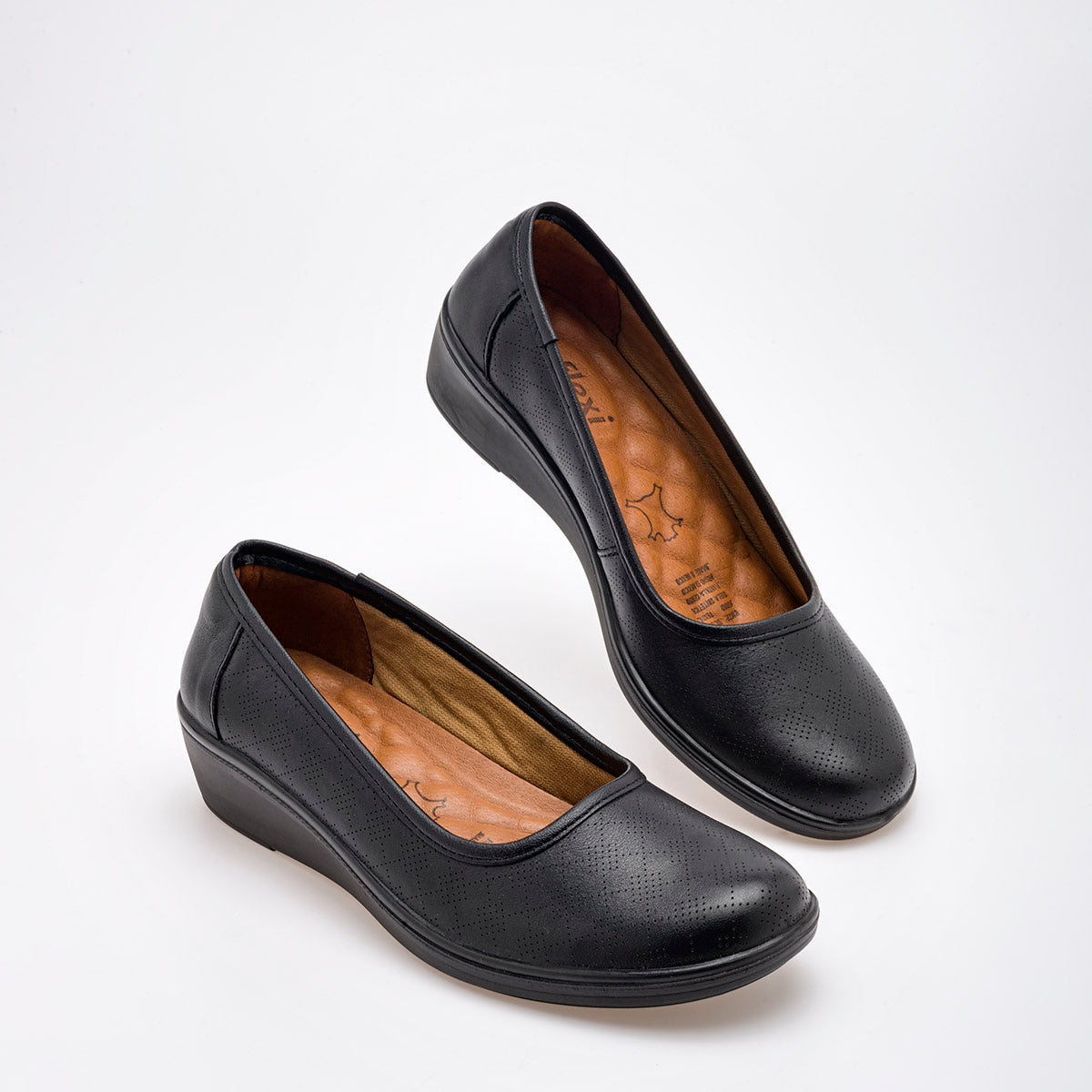 Pakar.com  | 🎄 Regalos de navidad y fin de año | Zapato confort para mujer marca Flexi Negro cod. 83659