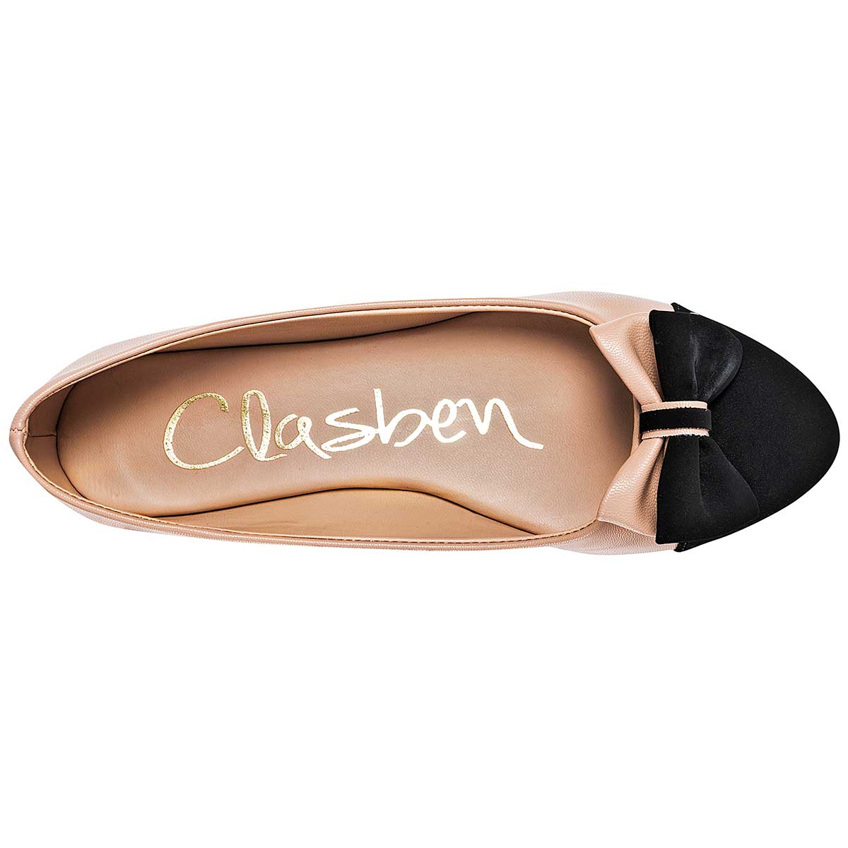 Zapato casual para mujer marca Clasben Nude cod. 84029