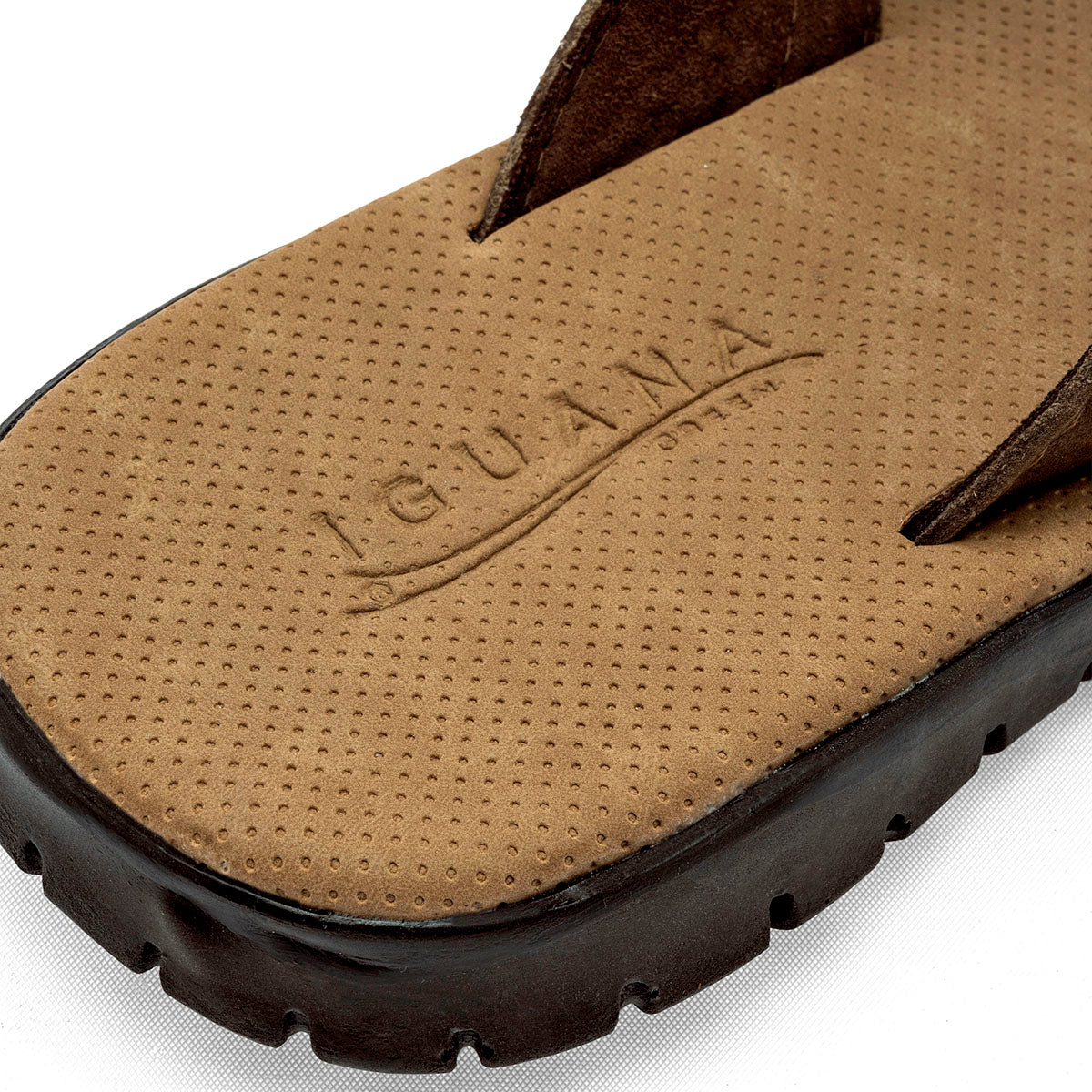 Sandalia pata de gallo Iguana para hombre