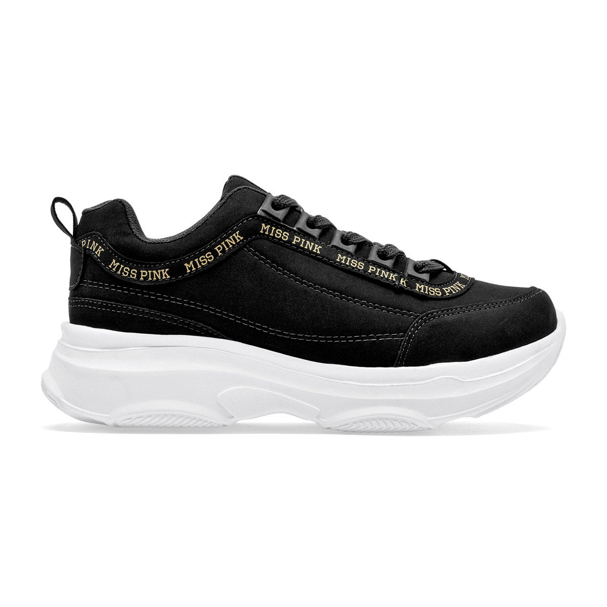 Tenis urbano chunky Miss Pink para mujer