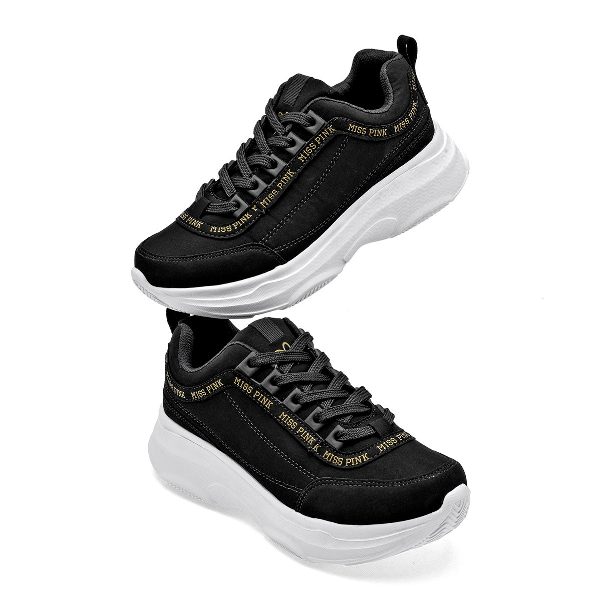 Tenis urbano chunky Miss Pink para mujer
