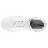 Tenis escolar para joven marca Moramora Blanco cod. 84493