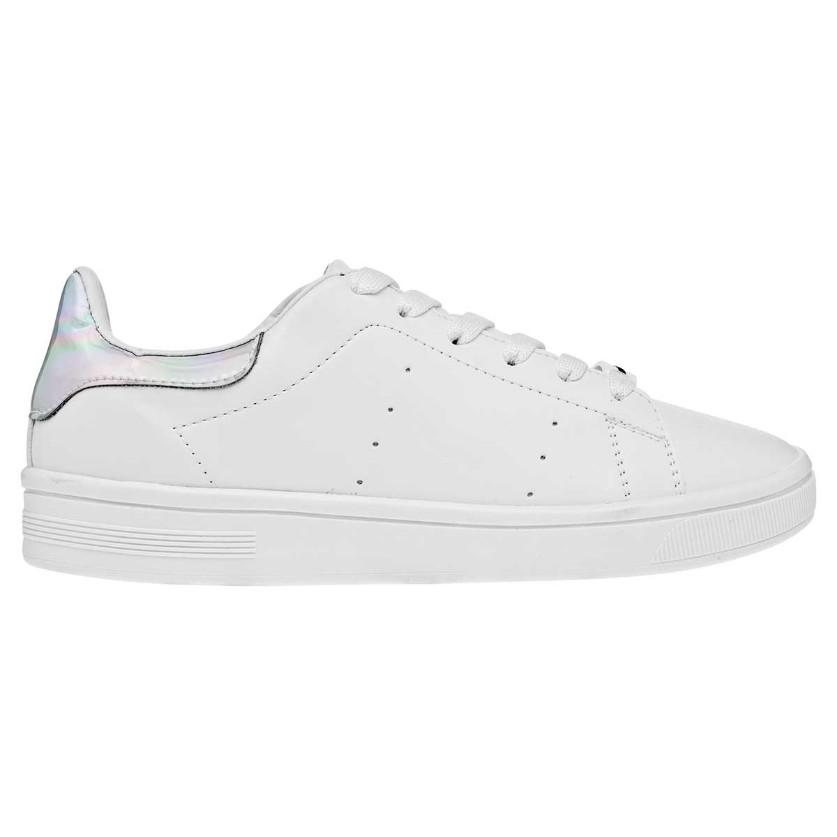 Tenis escolar para joven marca Moramora Blanco cod. 84493