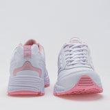 Tenis escolar de piel para joven marca Apoort Blanco cod. 8706