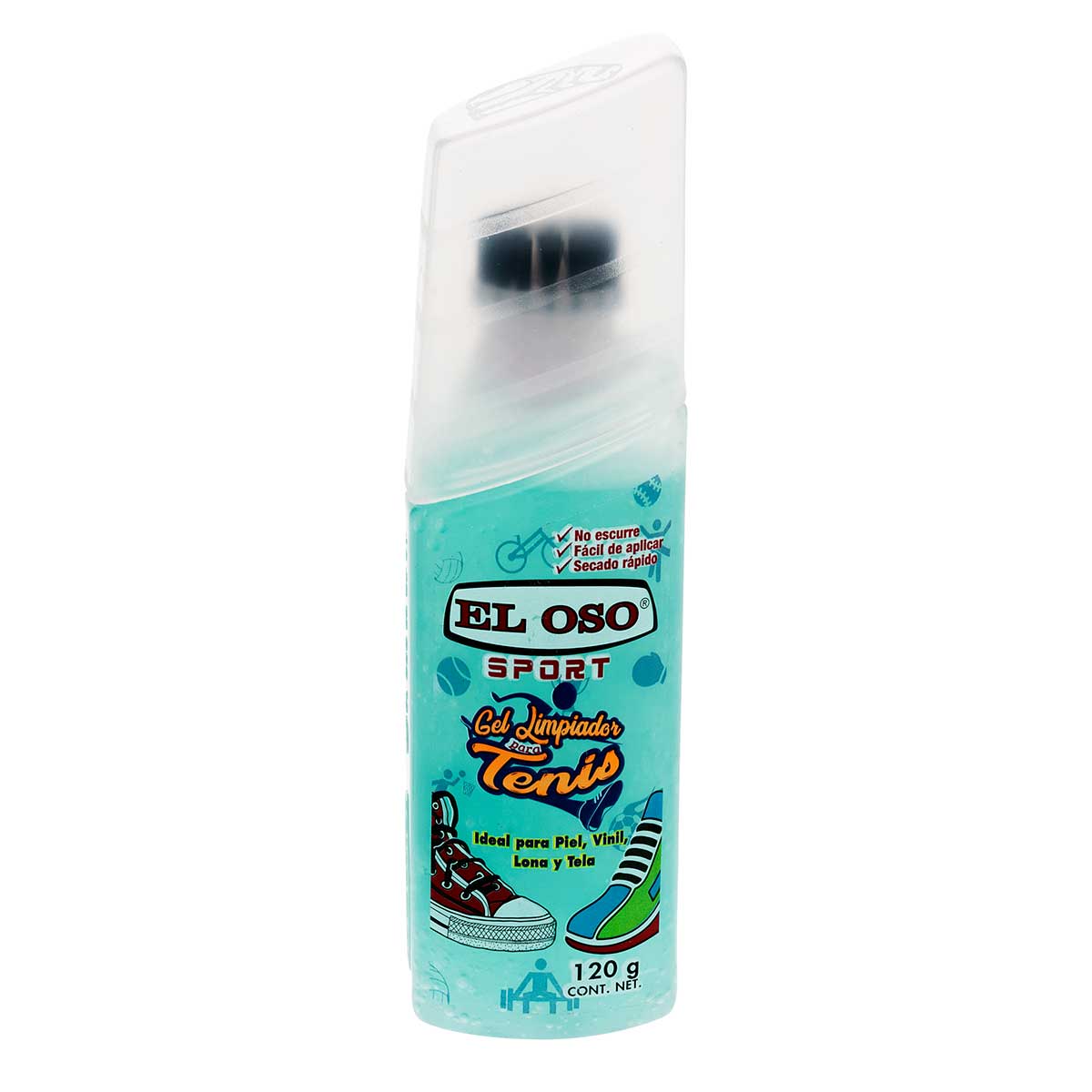 Gel limpiador tenis marca El Oso Verde cod. 87839