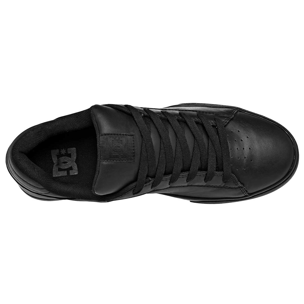 Tenis escolar para joven Notch Sn Mx marca Dc Shoes Negro cod. 88570