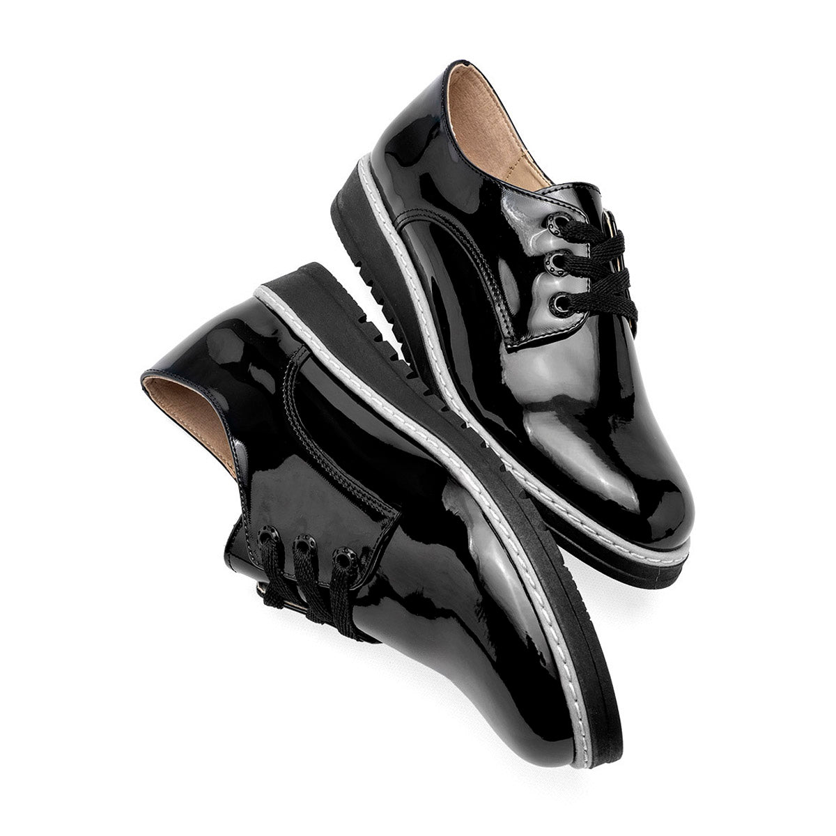 Zapato casual charol Jacky Hilton para mujer