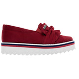 Zapato casual para mujer marca Moramora Rojo cod. 90580