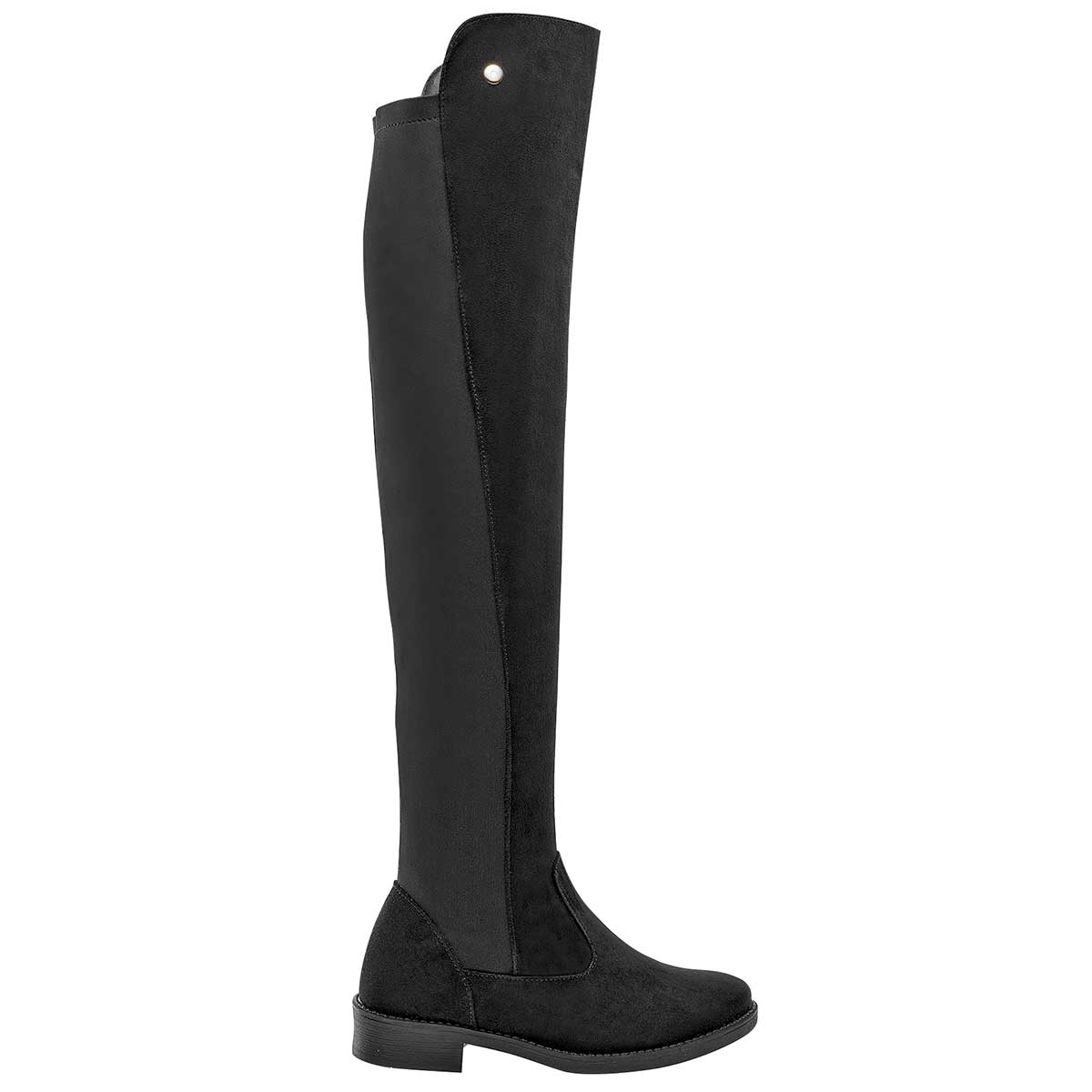 Bota caña larga para mujer marca Moramora Negro cod. 91339