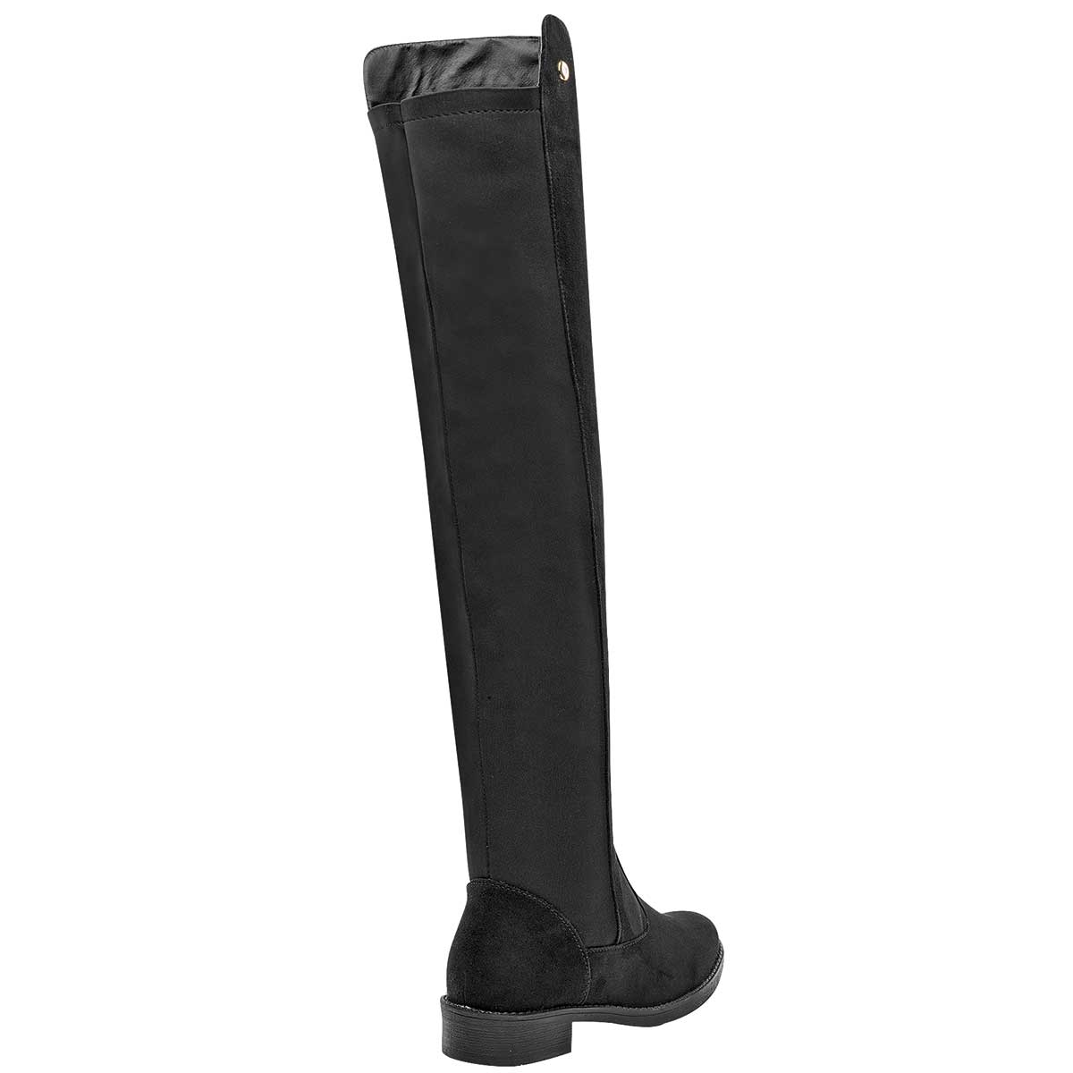 Bota caña larga para mujer marca Moramora Negro cod. 91339