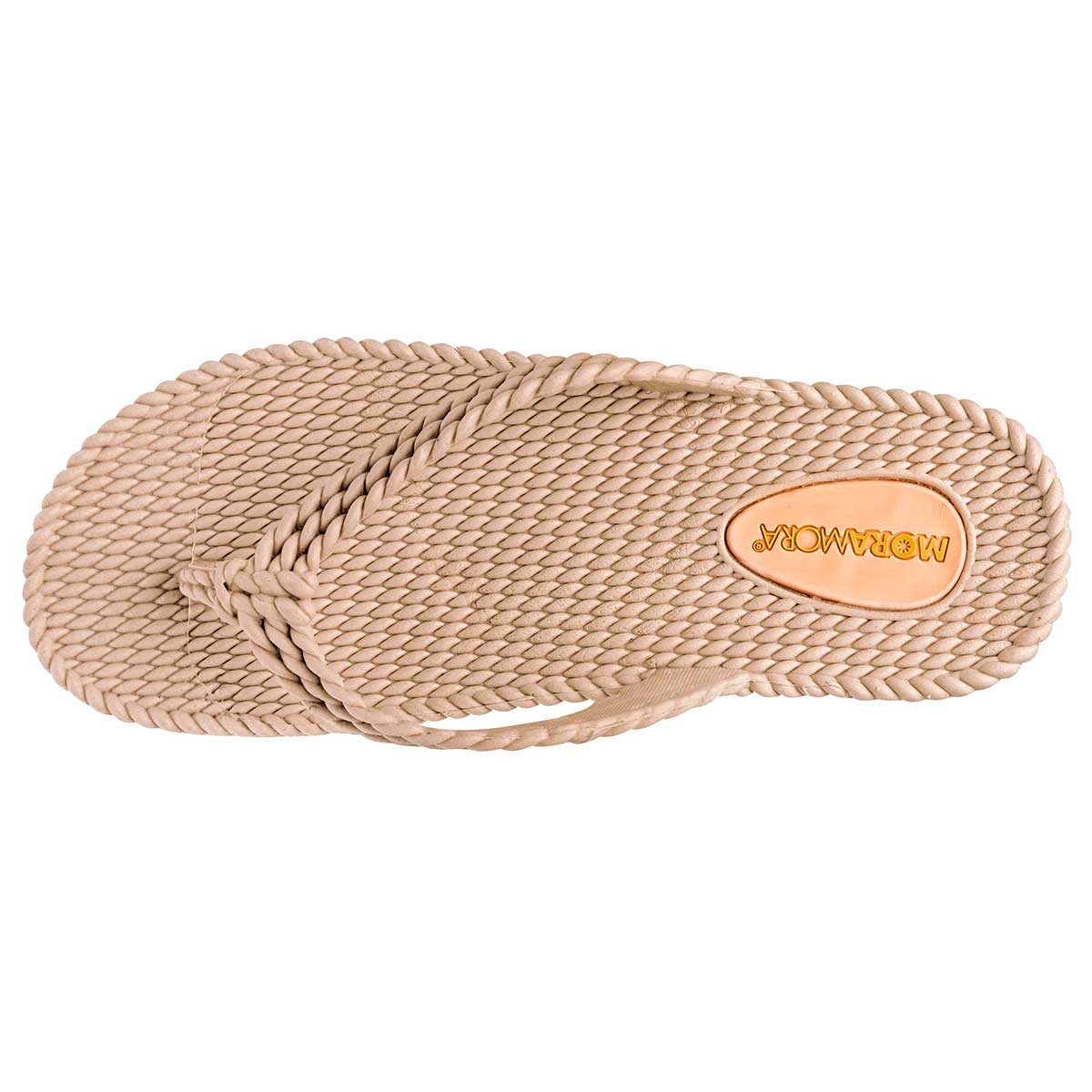 Sandalia para mujer marca Moramora Beige cod. 91953