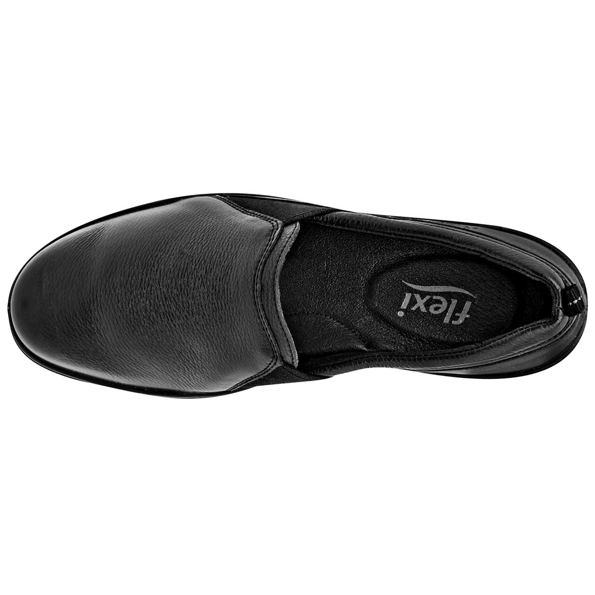 Zapato confort para mujer marca Flexi Negro cod. 93704