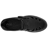 Zapato confort para mujer marca Flexi Negro cod. 93749