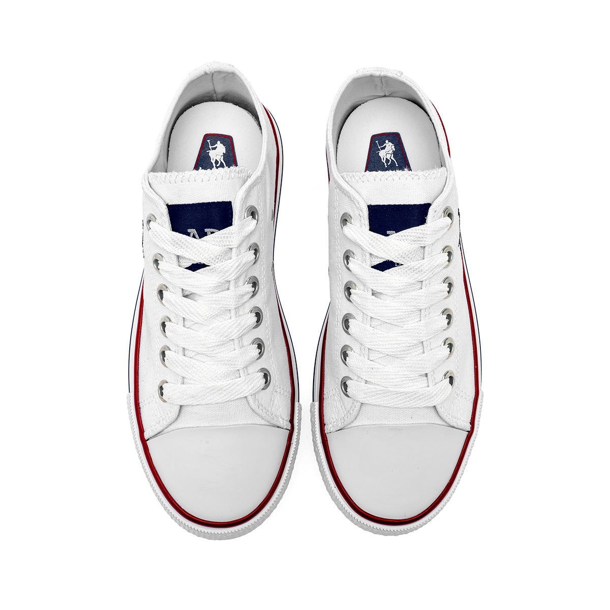 American Polo tenis urbano para joven mujer blanco casual
