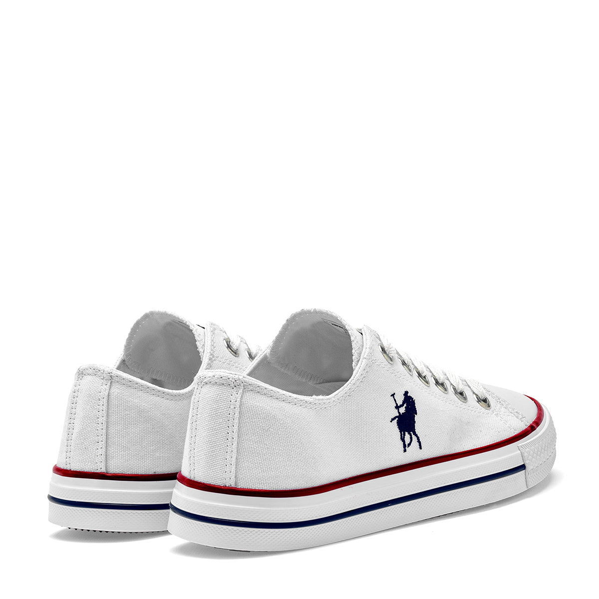 American Polo tenis urbano para joven mujer blanco casual