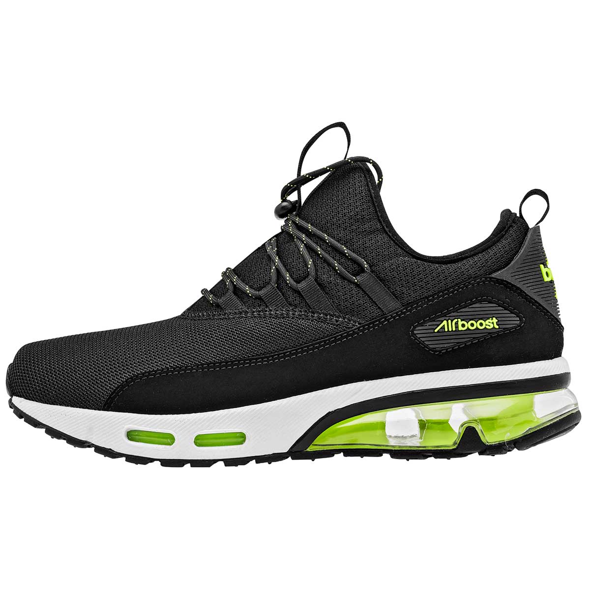 Tenis urbano color negro verde para joven marca Boost cod. 94157