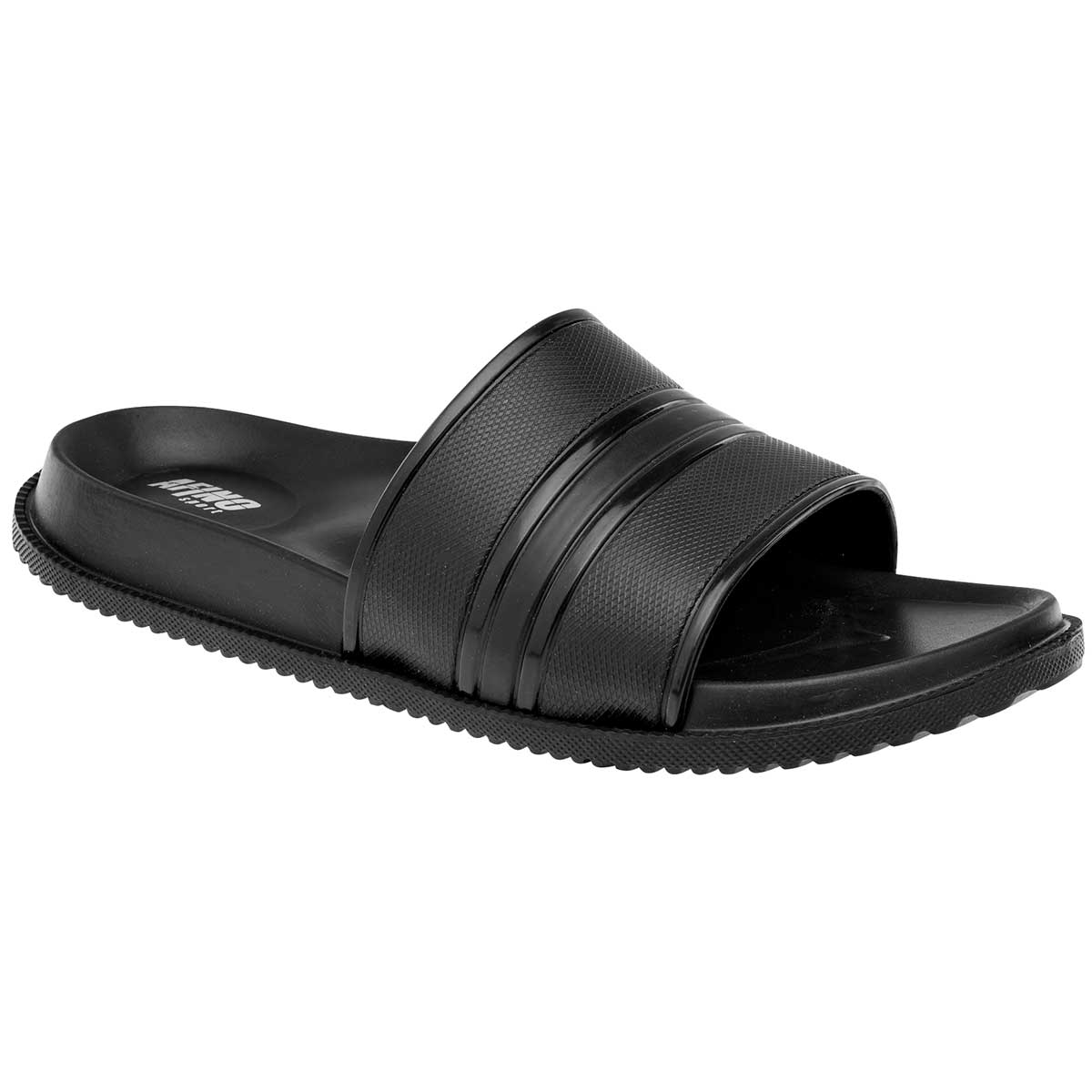 Pakar.com  | 🎄 Regalos de navidad y fin de año | Sandalia slide para hombre marca Elega Negro cod. 94392