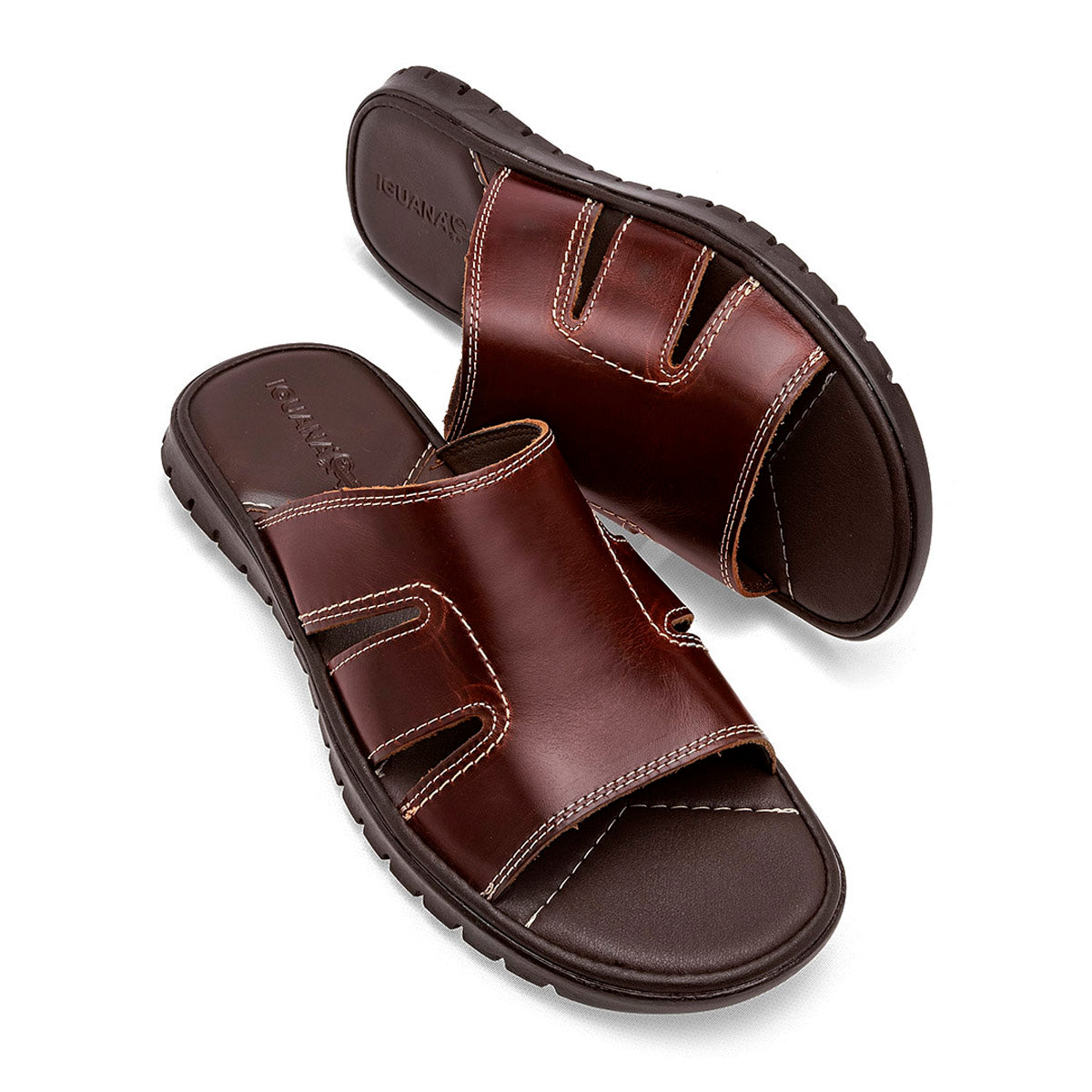 Sandalia slide Iguana para hombre