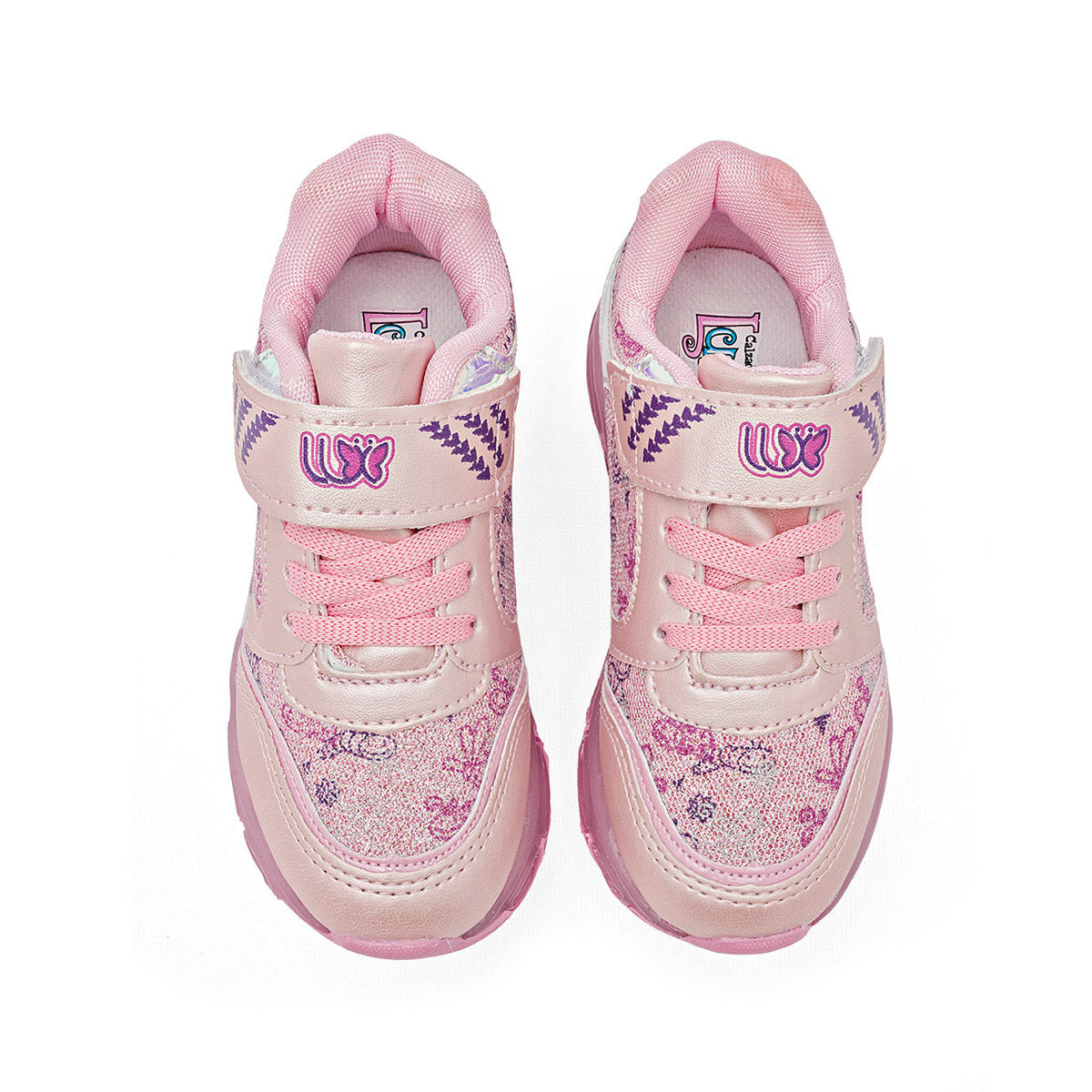 Tenis urbano con luces Lux-10 para niña preescolar