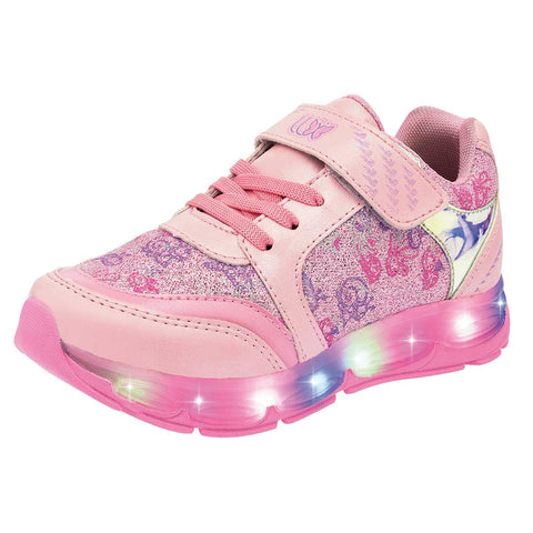 Tenis con luces Lux-10 para niña preescolar