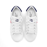 Apoort tenis urbanos para niño blanco con rayas