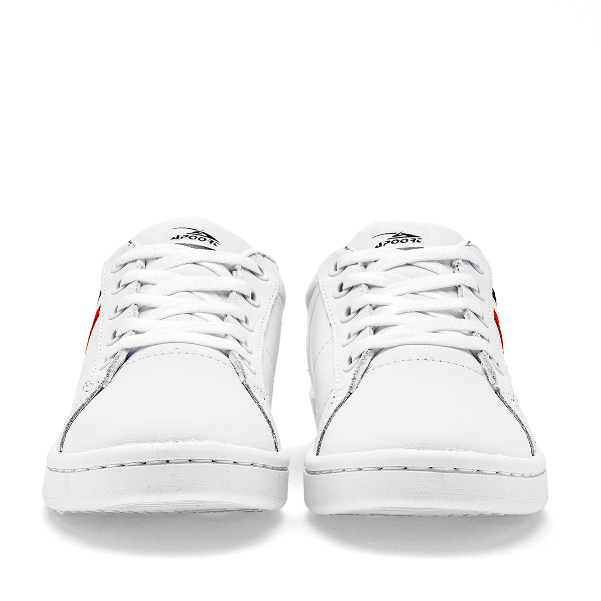 Apoort tenis urbanos para niño blanco con rayas