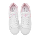 Apoort tenis urbanos para mujer blanco y rosa, ligeros