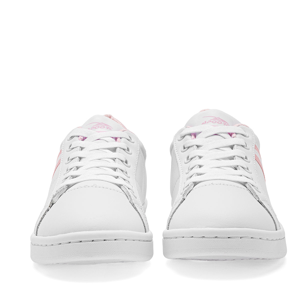 Apoort tenis urbanos para mujer blanco y rosa, ligeros