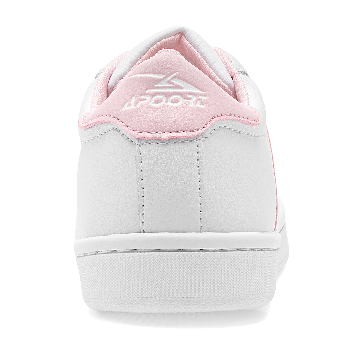 Apoort tenis urbanos para mujer blanco y rosa, ligeros