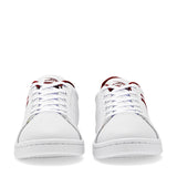 Apoort tenis urbanos de piel unisex blancos con confort