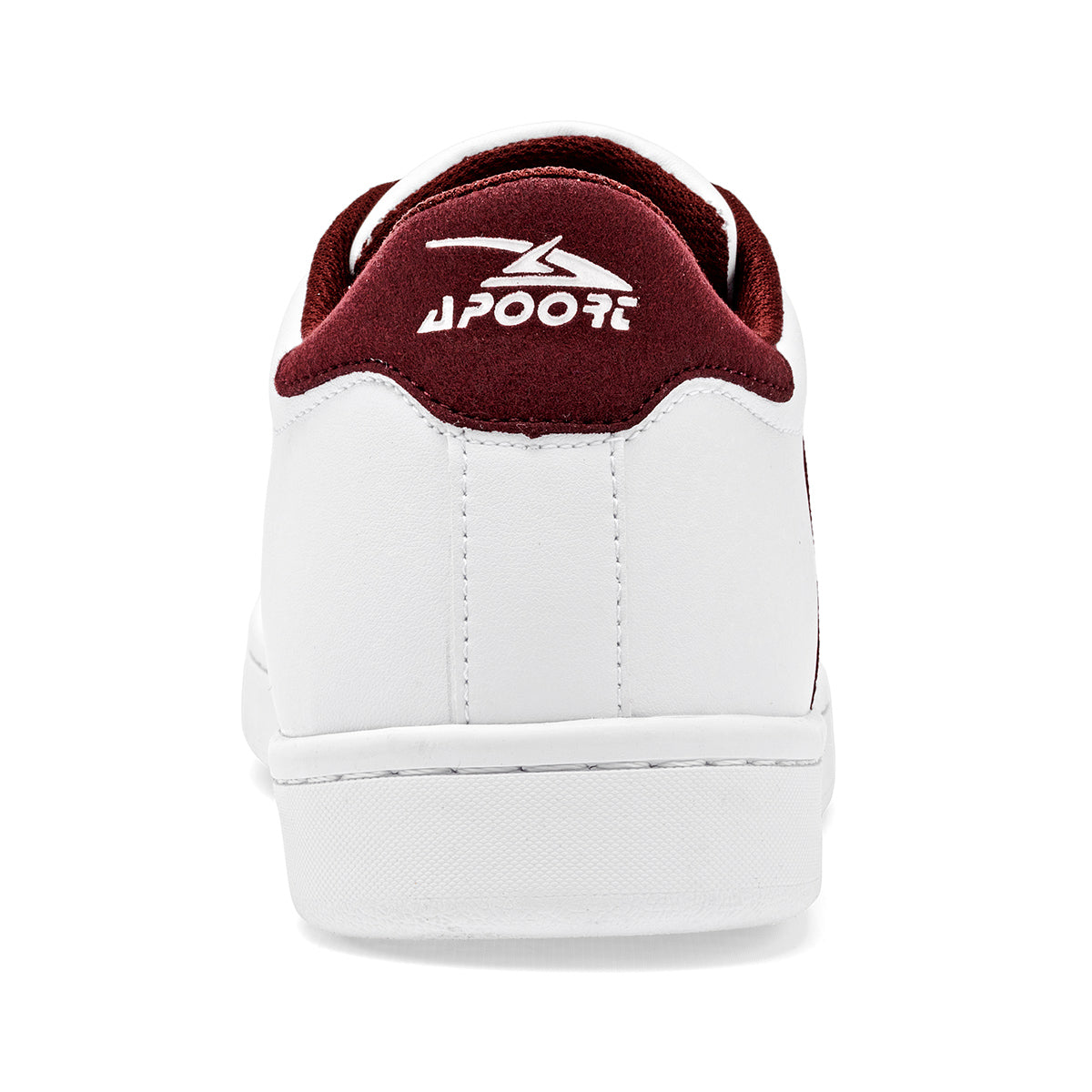 Apoort tenis urbanos de piel unisex blancos con confort