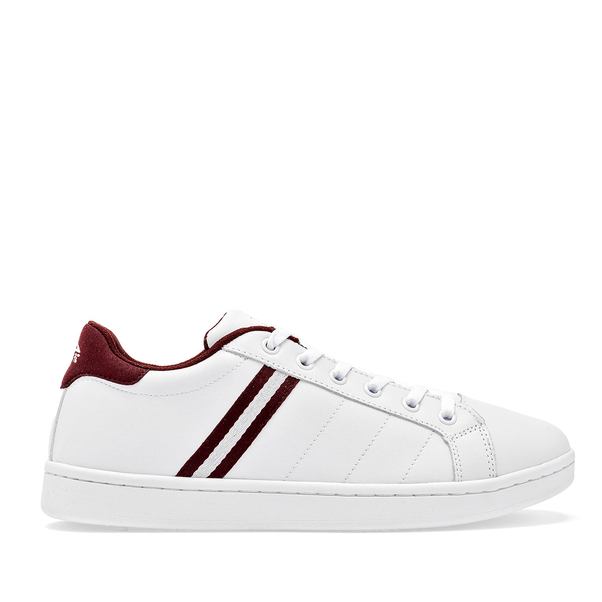Apoort tenis urbanos de piel unisex blancos con confort