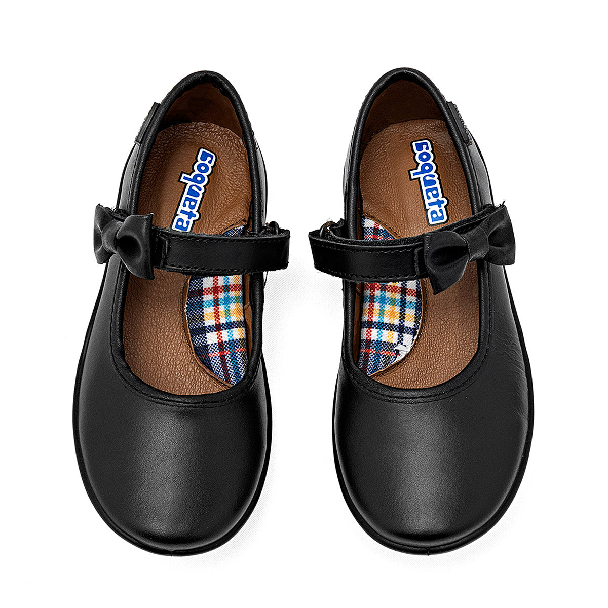 Zapato escolar de piel Coqueta