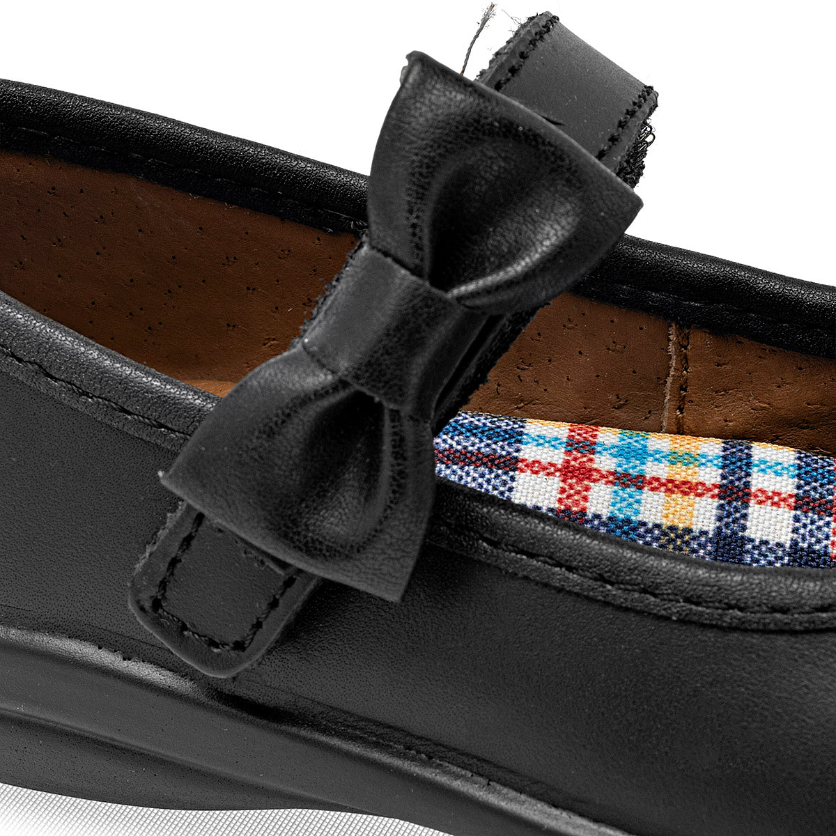 Zapato escolar de piel Coqueta