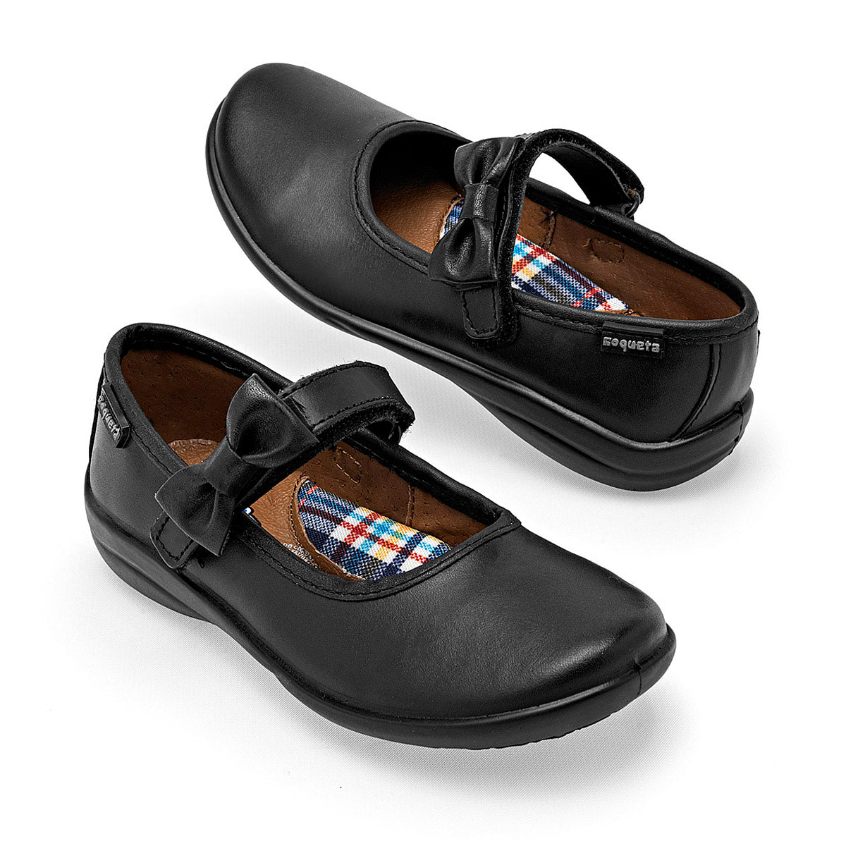 Zapato escolar de piel Coqueta