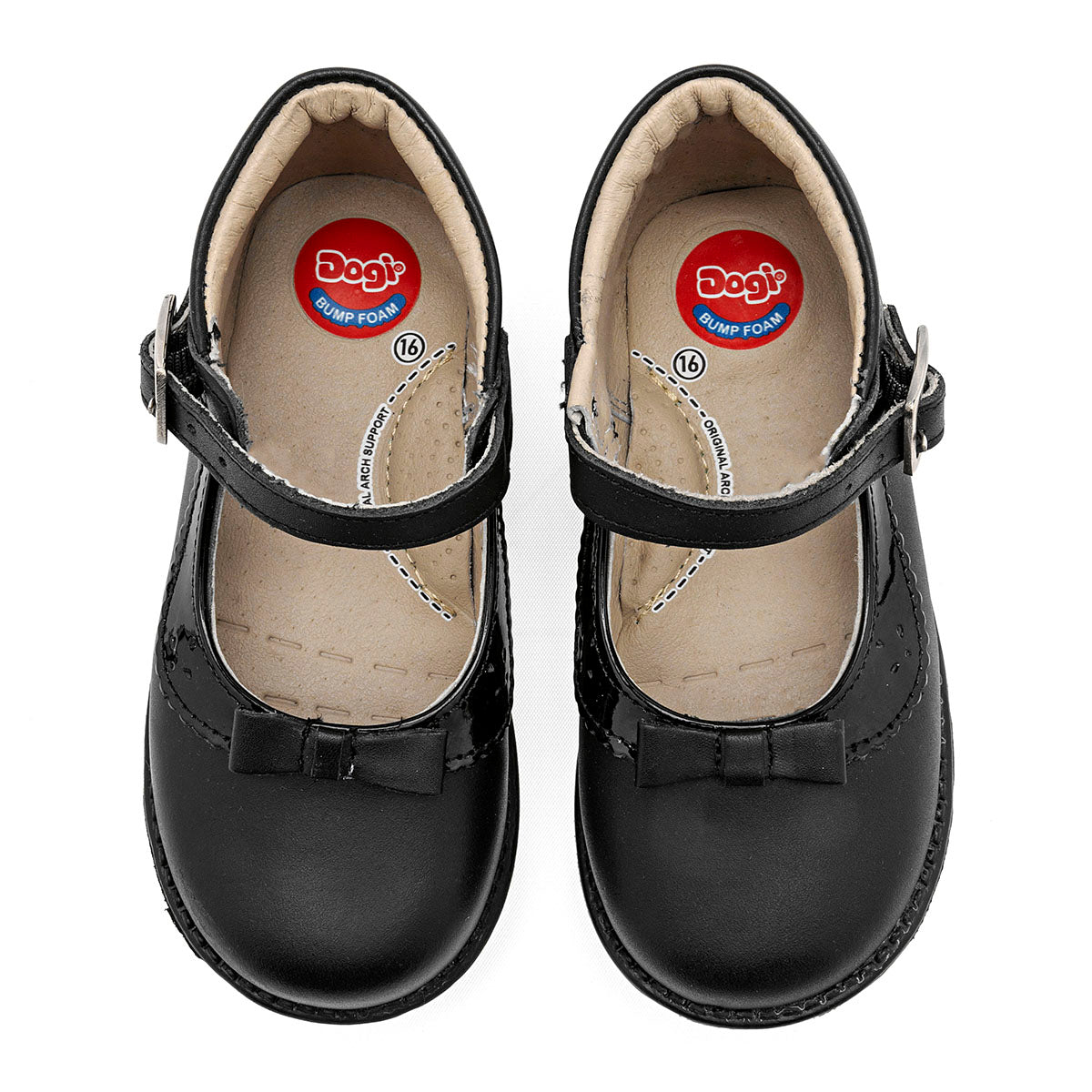 Zapato escolar Dogi para niña preescolar